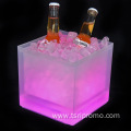 Square LED Light Up Ice Bucket